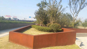 内乡耐候钢挡土墙